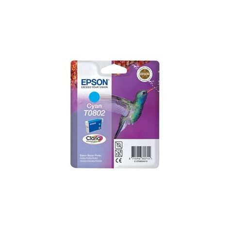 ראש דיו ציאן / כחול  Epson T0802 אפסון למכירה , 2 image