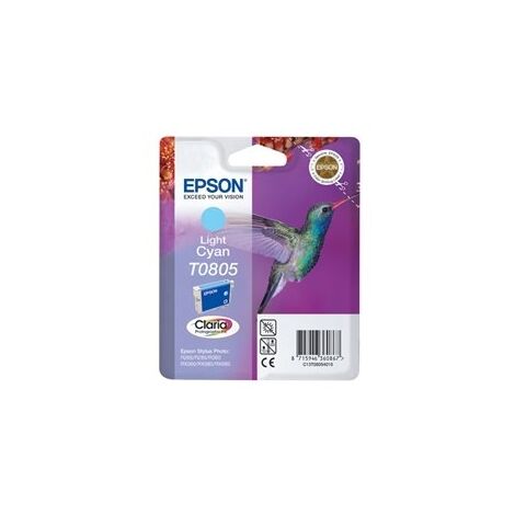 ראש דיו ציאן / כחול  Epson T0805 אפסון למכירה , 2 image