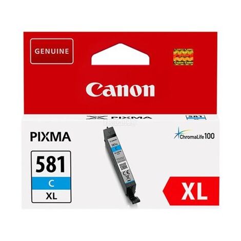 ראש דיו Canon CLI-581XL C 2049C001 קנון למכירה , 3 image