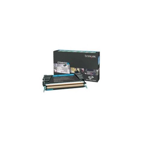 טונר ציאן / כחול  Lexmark C734A1cg לקסמרק למכירה 