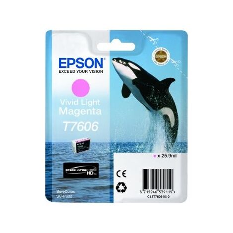 ראש דיו Epson T7606 אפסון למכירה , 2 image