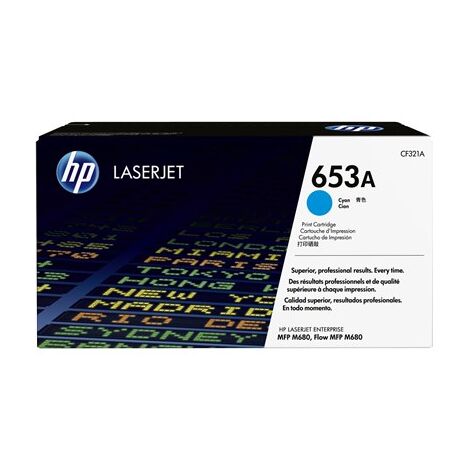 טונר ציאן / כחול  HP 653A CF321A למכירה , 2 image