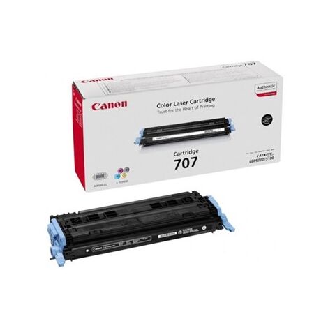 טונר  שחור Canon 707BK 9424A004 קנון למכירה , 2 image