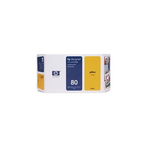 ראש דיו  צהוב HP 80 C4848A למכירה , 2 image