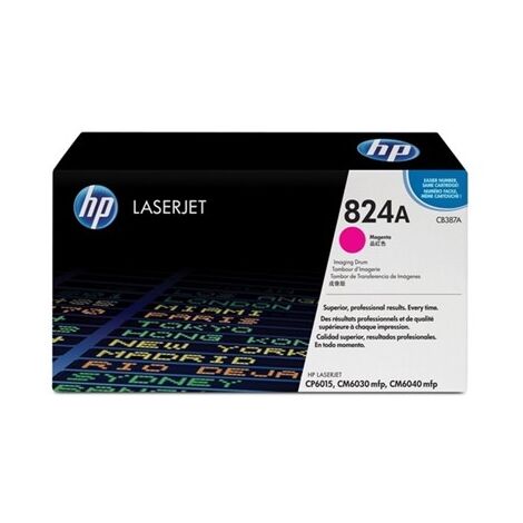 תוף מג'נטה / אדום  HP 824A CB387A למכירה , 2 image