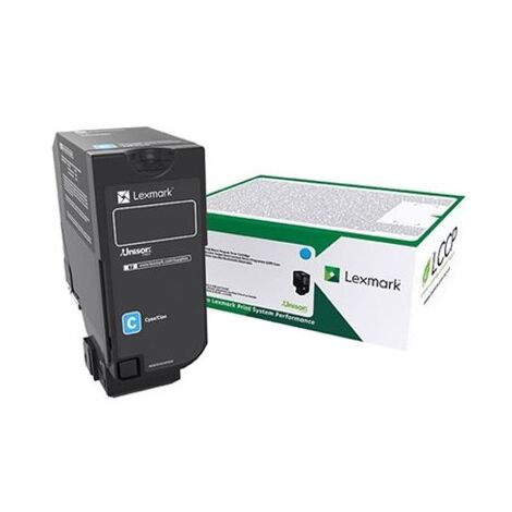 טונר ציאן / כחול  Lexmark 74C5HCE לקסמרק למכירה , 2 image