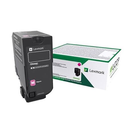 טונר מג'נטה / אדום  Lexmark 74C5HME לקסמרק למכירה , 2 image