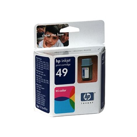 ראש דיו  צבעוני HP 49 51649AE למכירה , 2 image
