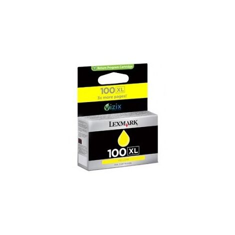 ראש דיו  צהוב Lexmark 100XL 14N1071E לקסמרק למכירה , 2 image