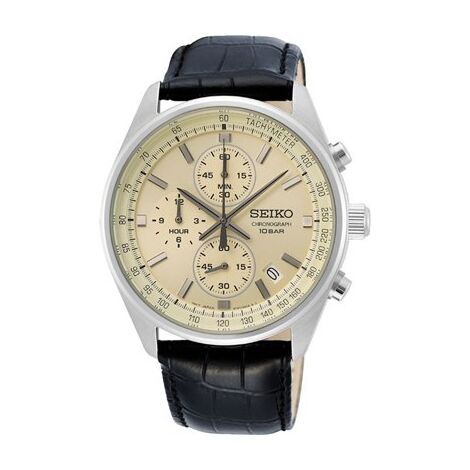 שעון יד  אנלוגי  לגבר Seiko SSB383P1 סייקו למכירה 