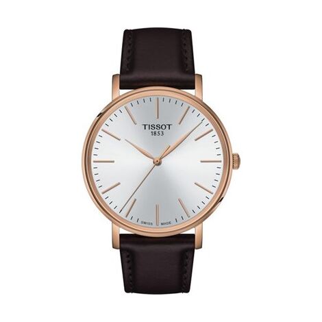 שעון יד  אנלוגי  לגבר Tissot Everytim T143.410.36.011.00 טיסו למכירה , 2 image