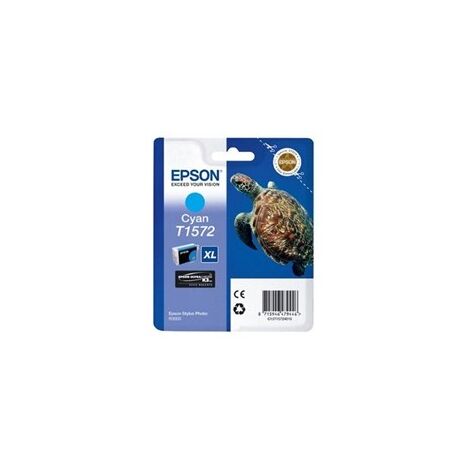 ראש דיו ציאן / כחול  Epson T1572 C13T15724010 אפסון למכירה , 2 image