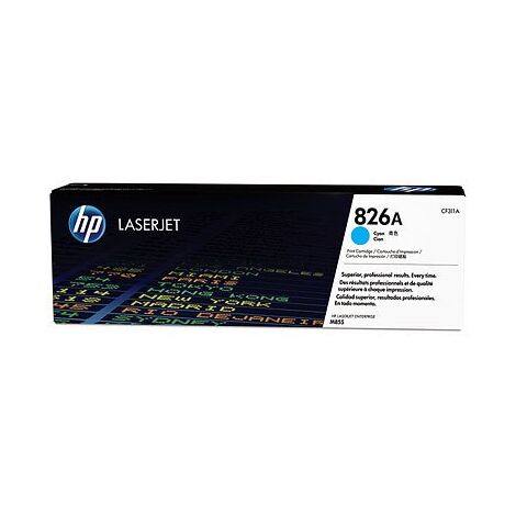 טונר ציאן / כחול  HP 826A CF311A למכירה 