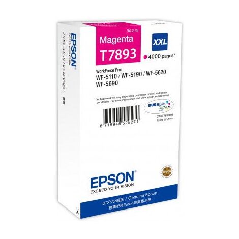 ראש דיו מג'נטה / אדום  Epson T7893 C13T789340 אפסון למכירה , 3 image