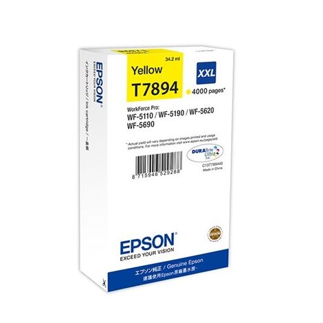 ראש דיו  צהוב Epson T7894 C13T789440 אפסון למכירה , 3 image