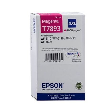 ראש דיו מג'נטה / אדום  Epson T7893 C13T789340 אפסון למכירה , 2 image