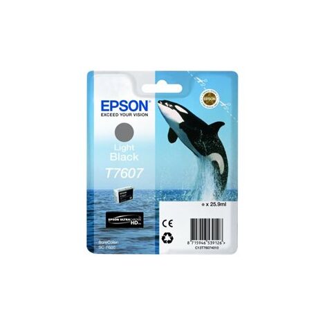 ראש דיו  שחור Epson T7607 אפסון למכירה , 2 image