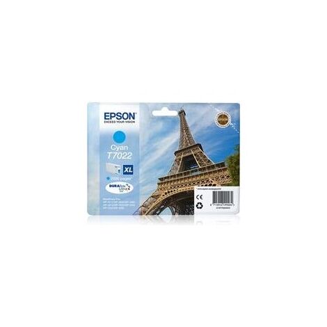 ראש דיו ציאן / כחול  Epson T7022 אפסון למכירה , 3 image
