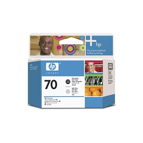 ראש דיו  אפור ושחור HP 70 C9407A למכירה , 2 image