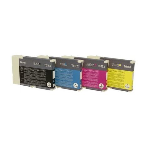 ראש דיו  צהוב שחור כחול אדום Epson T6162 אפסון למכירה , 2 image