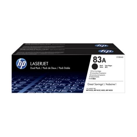 טונר  שחור HP 83A CF283AD למכירה , 2 image