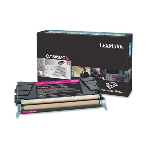 טונר מג'נטה / אדום  Lexmark C746A1MG לקסמרק למכירה , 2 image