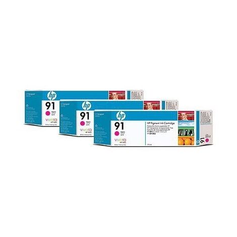ראש דיו מג'נטה / אדום  HP 775 C9484A למכירה , 2 image