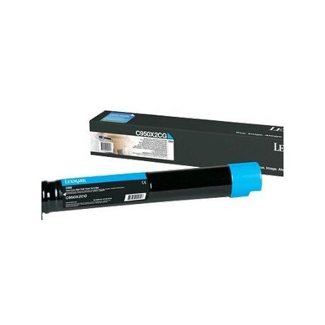 טונר ציאן / כחול  Lexmark C950X2CG לקסמרק למכירה , 2 image