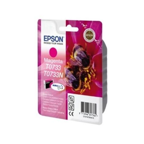 ראש דיו מג'נטה / אדום  T0733 C13T10534A10 Epson אפסון למכירה , 2 image