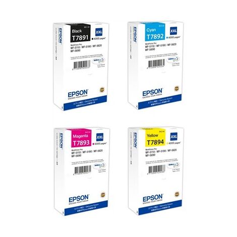 מארז ראשי דיו Epson T7895 XXL Pack 4 אפסון למכירה , 2 image