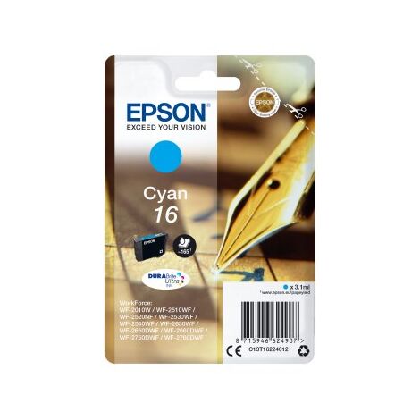 ראש דיו Epson 16 C C13T16224012 אפסון למכירה , 2 image