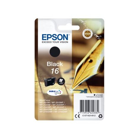 ראש דיו Epson 16 BK C13T16214012 אפסון למכירה 