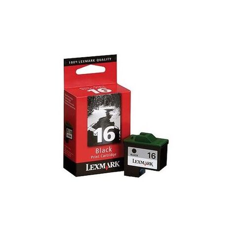 ראש דיו  שחור Lexmark 16 10N0016 לקסמרק למכירה , 2 image