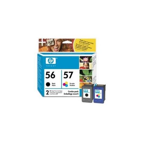 ראש דיו HP 56+57 C6656A+A5567A למכירה , 2 image