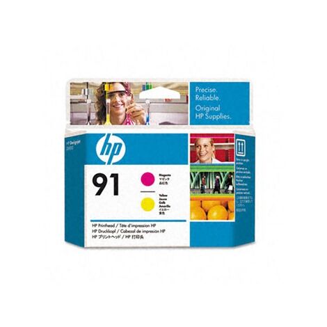 ראש דיו  מגנטה וצהוב HP 91 C9461A למכירה , 2 image