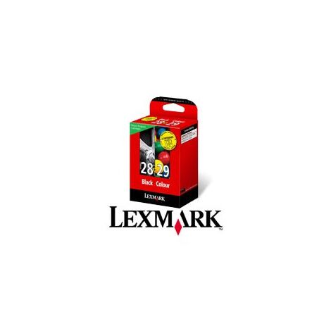 ראש דיו  שחור Lexmark 28+29 18C1428+18C1429 לקסמרק למכירה , 2 image