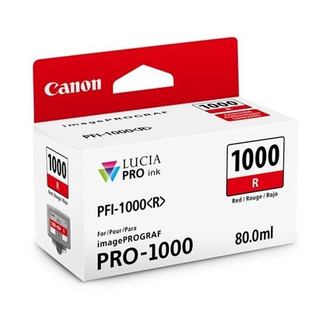 מיכל דיו מג'נטה / אדום  Canon PFI1000R קנון למכירה 