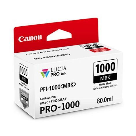 מיכל דיו Canon PFI1000MBK קנון למכירה , 2 image
