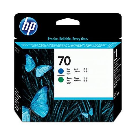 ראש דיו  כחול וירוק HP 70 C9408A למכירה , 2 image