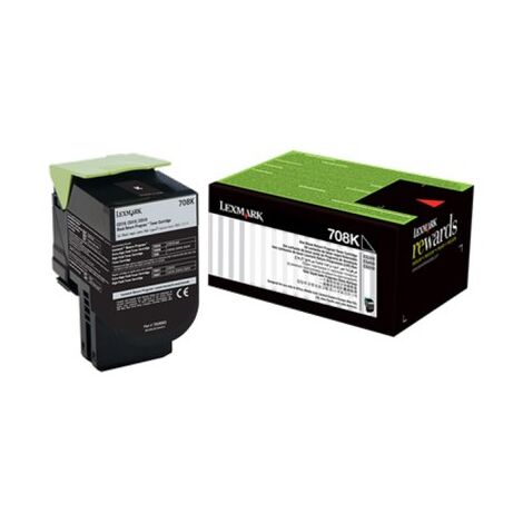 טונר  שחור 70C80K0 שחור Lexmark לקסמרק למכירה 