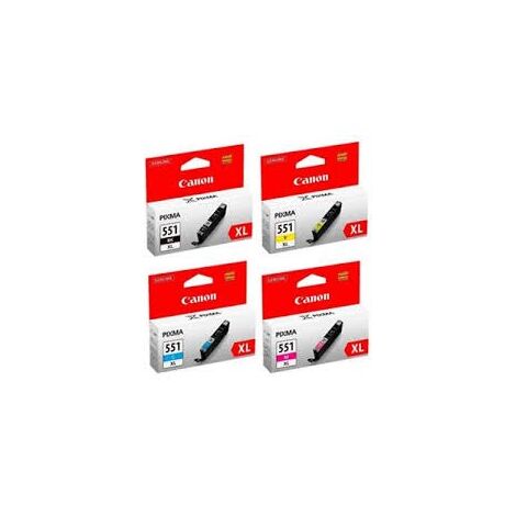 מארז ראשי דיו CLI551XL סט 4 ראשי דיו Canon קנון למכירה , 3 image