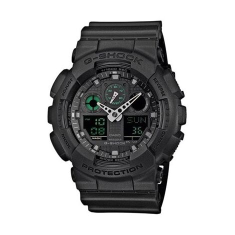 שעון יד  משולב  לגבר Casio G-Shock GA100MB-1A קסיו למכירה 