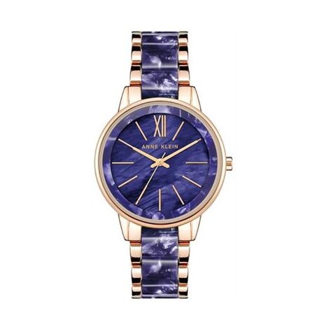 שעון יד  אנלוגי  לאישה Anne Klein AK/1412NVRG למכירה 