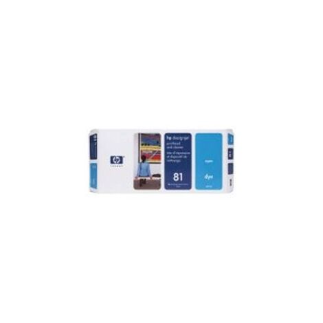 ראש דיו ציאן / כחול  HP 81 C4951A למכירה , 2 image