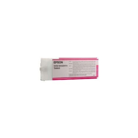 מיכל דיו מג'נטה / אדום  Epson T6063 אפסון למכירה , 2 image