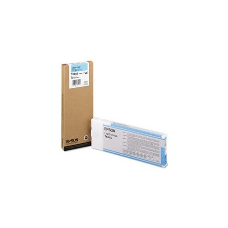 מיכל דיו ציאן / כחול  Epson T6065 אפסון למכירה , 2 image
