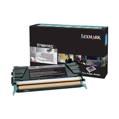 טונר  שחור X746H1KG שחור Lexmark לקסמרק למכירה 
