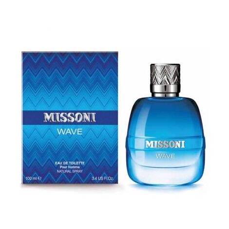 בושם לגבר Missoni Wave E.D.T 100ml למכירה , 2 image