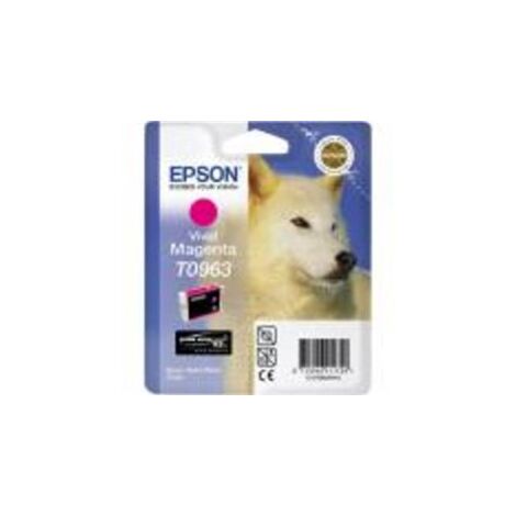 ראש דיו מג'נטה / אדום  Epson T0963 אפסון למכירה , 2 image