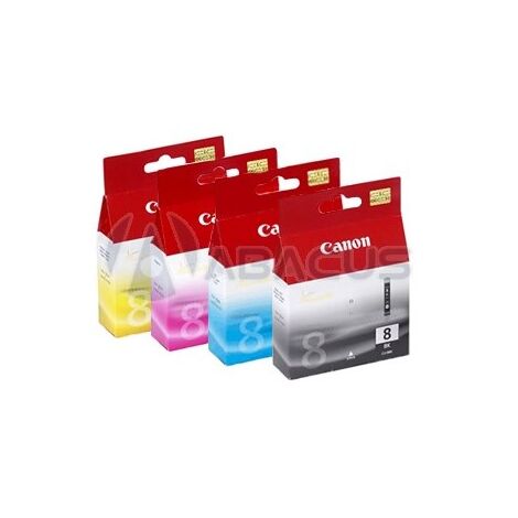 מארז ראשי דיו CLI-8 מארז 4 ראשים Canon קנון למכירה 